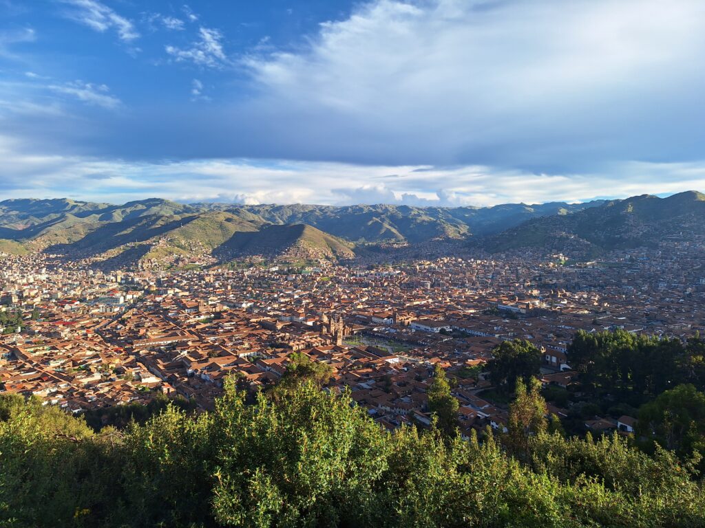 Cusco depuis Sacsay Huaman